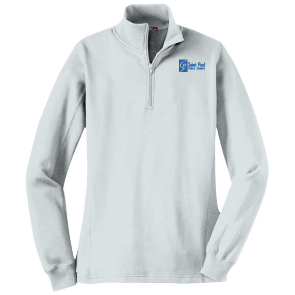 Ladies 1/4 Zip Sweatshirt Thumbnail